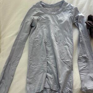 Lululemon Swiftly Long Sleeve Purple Size 2